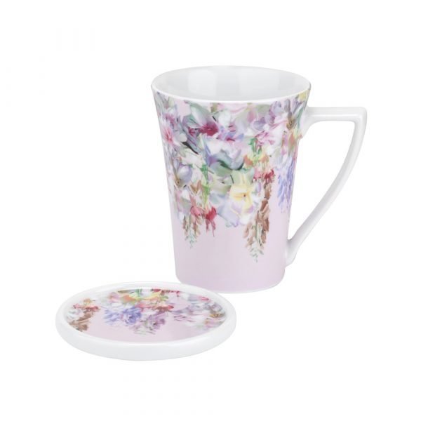 Portmeirion Ted Baker Hangarden Muki & Lasinalunen Setti