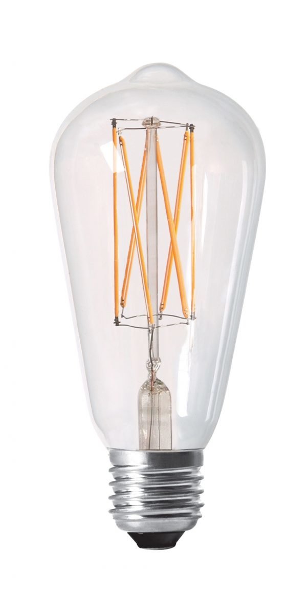 Pr Home Elect Led Lamppu Filament Edison E27 280 Lm Kirkas