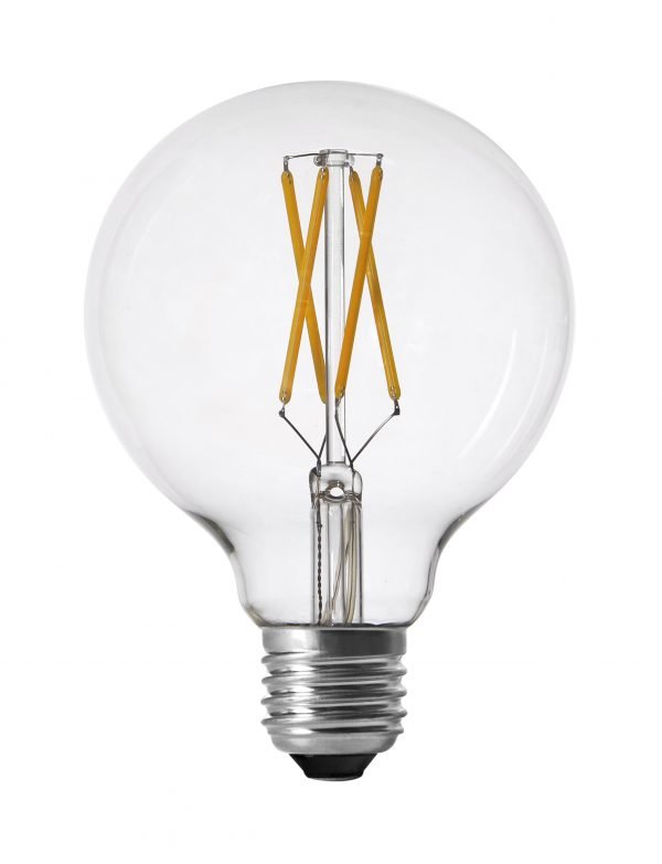 Pr Home Shine Led Lamppu Filament Globe 470 Lm Kirkas 95 Mm