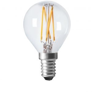 Pr Home Shine Led Lamppu Pyöreä Filament E14 470 Lm Kirkas