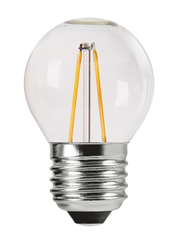 Pr Home Shine Led Lamppu Pyöreä Filament E27 250 Lm Kirkas