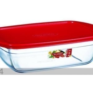 Pyrex Lasinen Paistovuoka+Kansi 2