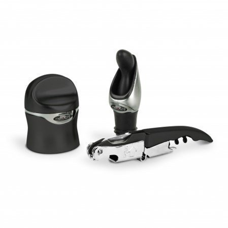 Rabbit Zippety wine tool kit Black