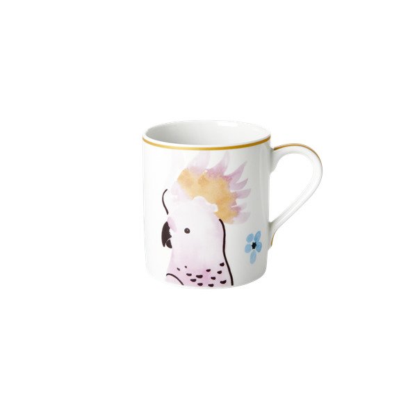 Rice Cockatoo Print Muki Posliini 35 Cl