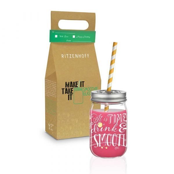 Ritzenhoff Make It Take It Smoothie Muki Stockebrand 45 Cl