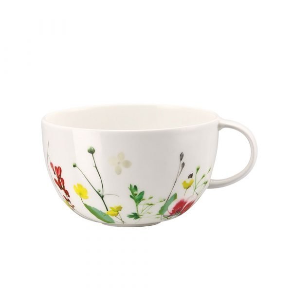 Rosenthal Brillance Fleurs Sauvages Tee / Cappuccinokuppi 25 Cl