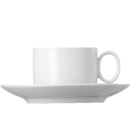 Rosenthal Loft Valkoinen Teekuppi lautsella