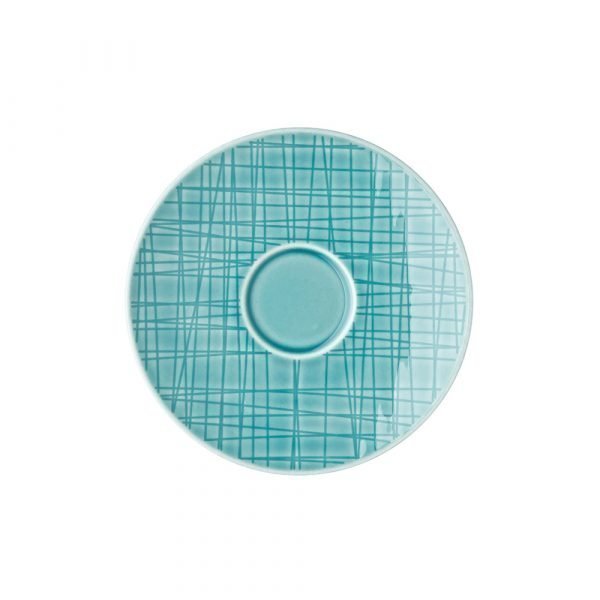 Rosenthal Mesh Colours Aluslautanen Espressokupille Aqua