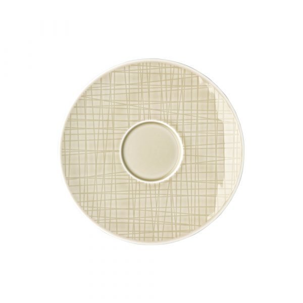 Rosenthal Mesh Colours Kahvilautanen Cream Ø16 Cm