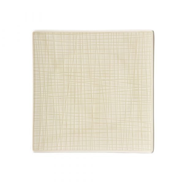 Rosenthal Mesh Colours Neliömäinen Lautanen Cream 17 Cm