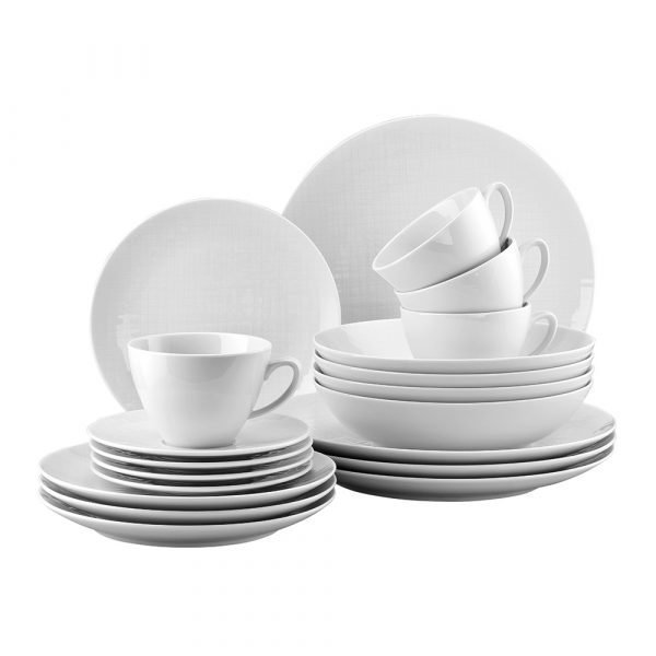 Rosenthal Mesh Relief Combi Kuppi Ja Aluslautanen 20-Pakkaus