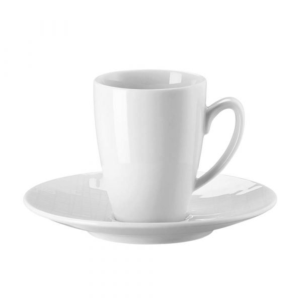 Rosenthal Mesh Relief Espressokuppi Aluslautasella 8 Cl