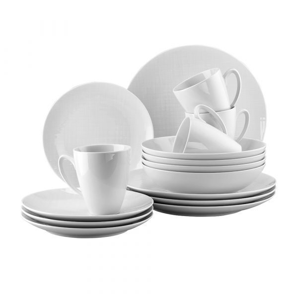 Rosenthal Mesh Relief Setti Muki Valkoinen 16-Pakkaus