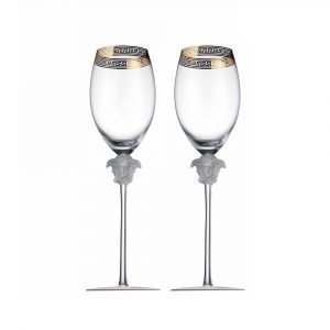 Rosenthal Versace Medusa D'or Punaviini Kirkas 47 Cl 2-Pakkaus