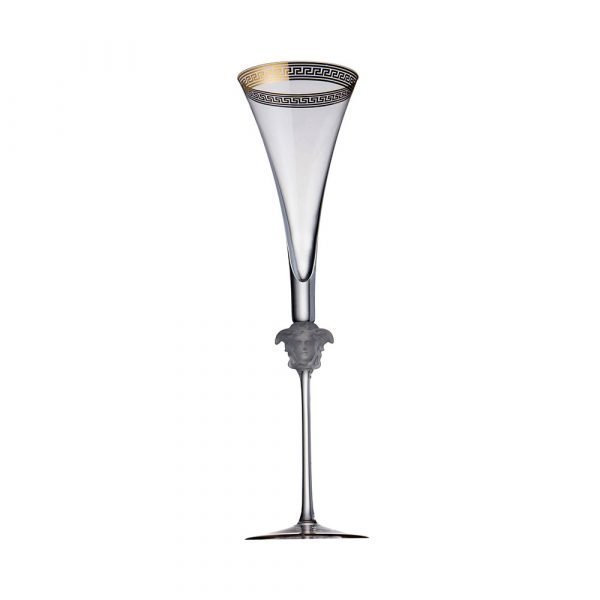 Rosenthal Versace Medusa D'or Samppanja Kirkas 19 Cl