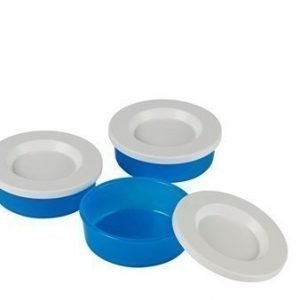 Rosti Mepal Mini Box To Go Ø7cm Aqua 3-pack