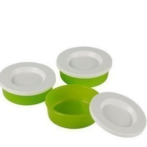 Rosti Mepal Mini Box ToGo Ø7cm Lime 3-pack