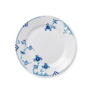 Royal Copenhagen Blue Elements Lautanen M Sininen / Valkoinen