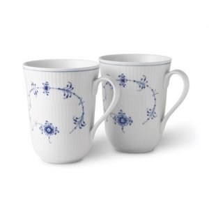 Royal Copenhagen Blue Fluted Kuppi 33 Cl 2-Pakkaus