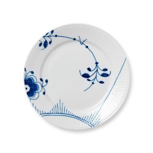 Royal Copenhagen Blue Fluted Mega Lautanen Sininen 220 Mm