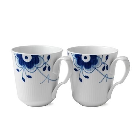 Royal Copenhagen Blue Fluted Mega Muki 2 kpl Sininen 37 cl