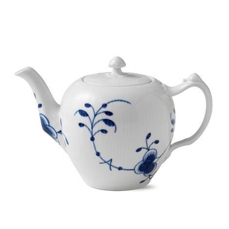 Royal Copenhagen Blue Fluted Mega Sininen Teekannu 100 cl