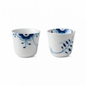 Royal Copenhagen Blue Fluted Termokuppi 26 Cl 2-Pakkaus