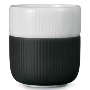 Royal Copenhagen Fluted Contrast Muki Antrasiitti 33 Cl