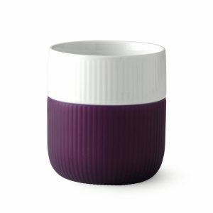 Royal Copenhagen Fluted Contrast Muki Aubergine 33 Cl