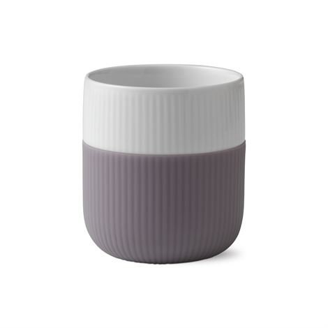 Royal Copenhagen Fluted Contrast Muki Heather Kanervanpunainen