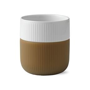 Royal Copenhagen Fluted Contrast Muki Latte Vaaleanruskea