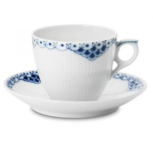 Royal Copenhagen Princessa Kahvikuppi Vadilla Sininen 17 Cl