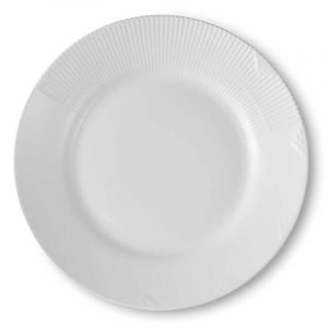 Royal Copenhagen White Elements Lautanen 26 Cm