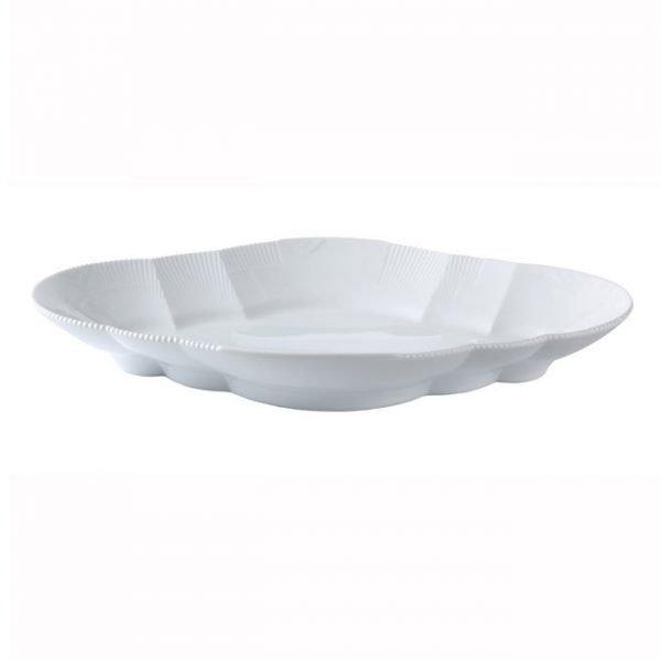 Royal Copenhagen White Elements Tarjoiluvati 38 Cm