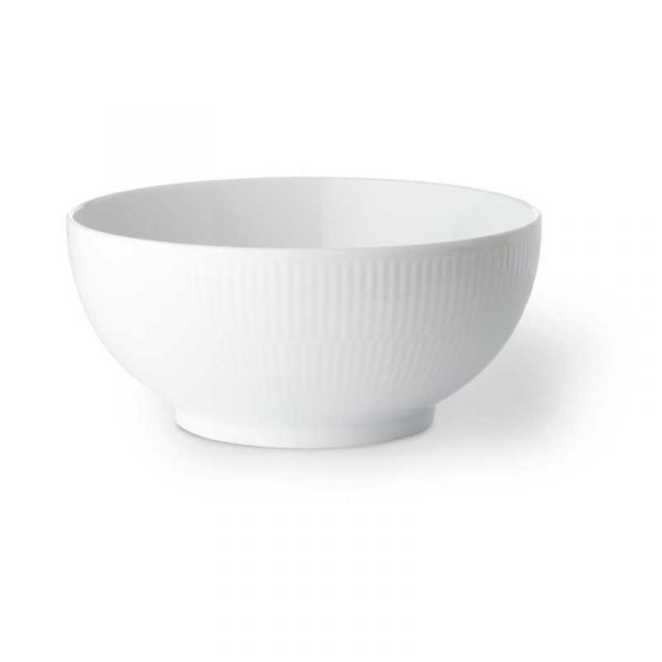 Royal Copenhagen White Fluted Kulho 1