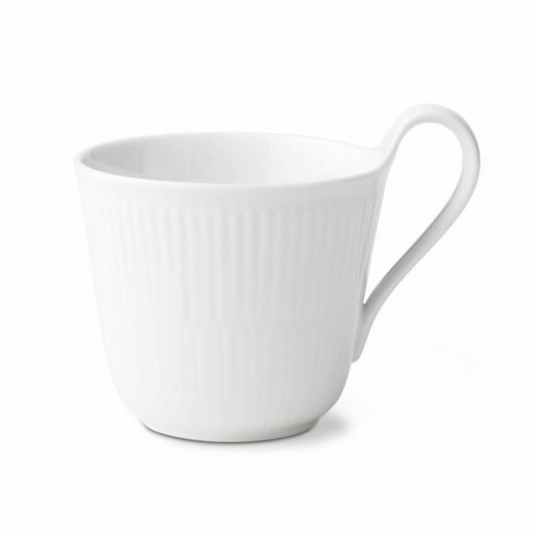 Royal Copenhagen White Fluted Kuppi 33 Cl