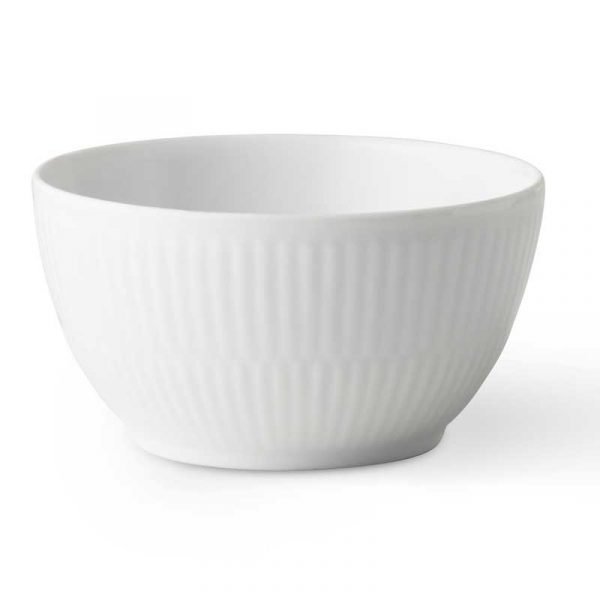 Royal Copenhagen White Fluted Okerikulho 15 Cl