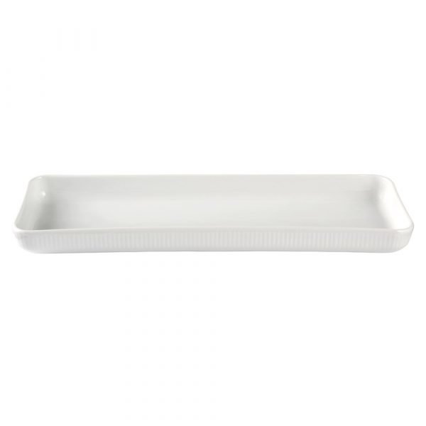 Royal Copenhagen White Fluted Tarjoiluvati 36 Cm