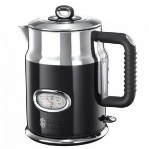 Russell Hobbs Vedenkeitin Retro Musta 1