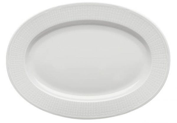 Rörstrand Swedish Grace Tarjoiluvati Ovaali Lumenvalkoinen 32 Cm