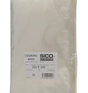 SICO Kitchenware Keitettäviä Vakuumipusseja 20x30 cm 50 kpl