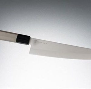 Satake Hi-Tech Keraaminen kokkiveitsi 18 cm valkoinen