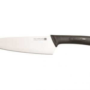 Scanpan Spectrum kokkiveitsi 18 cm musta/valkoinen