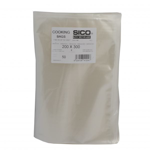 Sico Keitettävät Vakuumipussit 20x30 Cm 50 Kpl