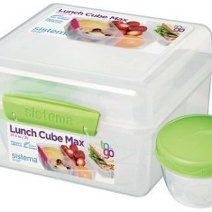 Sistema 2L Lunch Cube MaxTo Go with Yogurt Pot