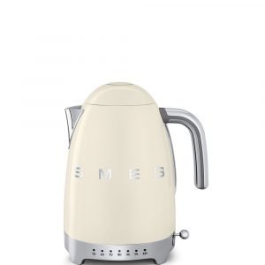 Smeg Vedenkeitin Säädettävä Lämpötila Ruostumaton Teräs Creme 1.7 L