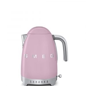 Smeg Vedenkeitin Säädettävä Lämpötila Ruostumaton Teräs Vaaleanpunainen 1.7 L