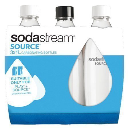 SodaStream PET-pullo 1 Litran 3-pack