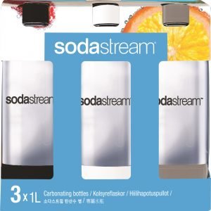 Sodastream Pet Pullo Muovi 1 L 3 Kpl