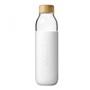 Soma Lasipullo Puu Lasi Silikoni Valkoinen 50 Cl